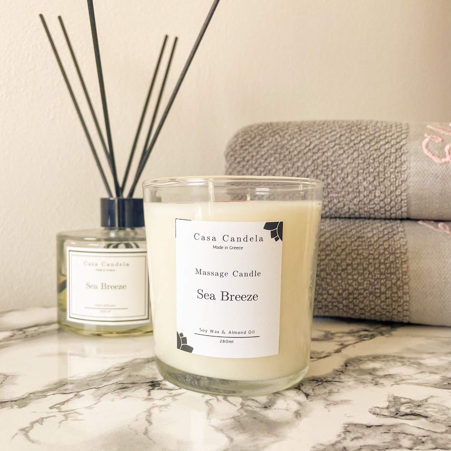 Candle Massage - Sea Breeze